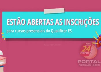 [1.760 vagas] Inscrições abertas em cursos presenciais do Qualificar ES