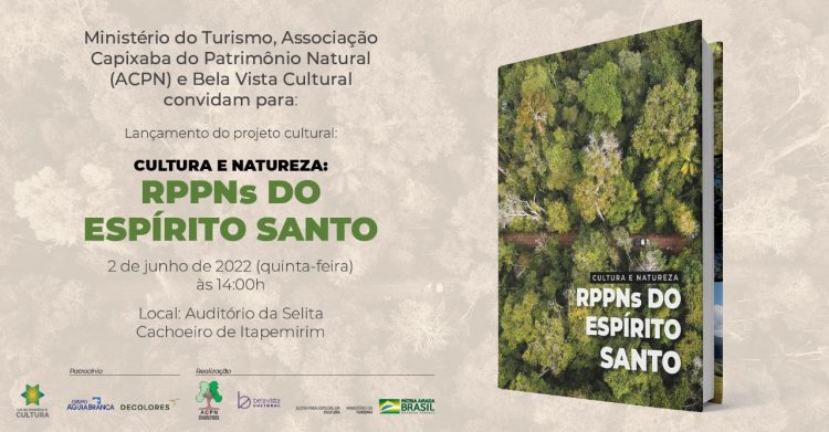 Livro conta a história de 35 reservas naturais do Espírito Santo