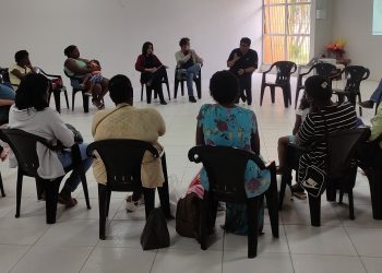 Reunião Vargel Alta lixo