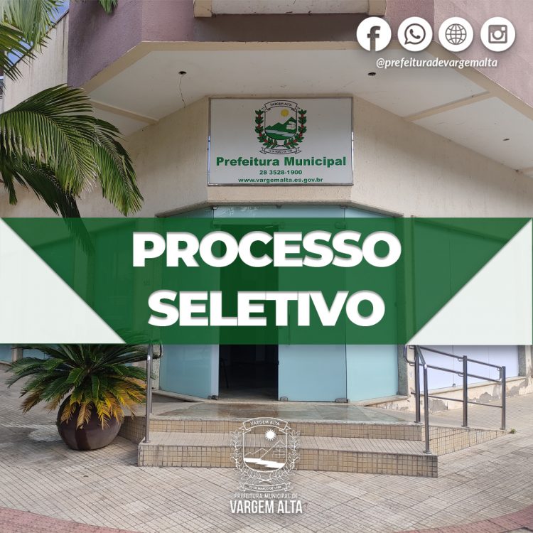 Processo Seletivo Vargem Alta
