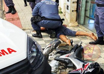 Polícia Militar prendeu em Cachoeiro-ES suspeito de roubar uma ambulância na localidade de Soturno