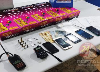 Em Vitória-ES, homem é detido com drogas e rádio comunicador