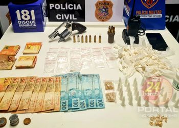 Polícia prendem dois indivíduos com drogas e armas de fogo no ES