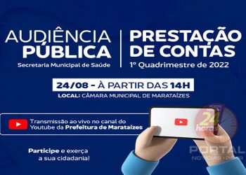[Marataízes] Secretaria de Saúde realizará Audiência Pública nesta quarta-feira (24)
