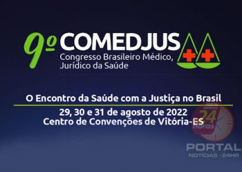 [Congresso] 9º ComedJus traz personalidades nacionais da Saúde e da Justiça a Vitória-ES