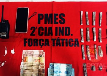 Homem detido com maconha e cocaína em Venda Nova do Imigrante-ES