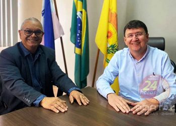 [Itapemirim] Prefeito e delegado conversam sobre a segurança pública