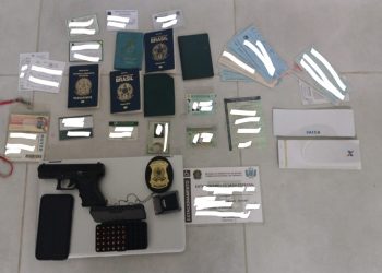 Documentos apreendidos