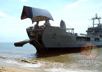 [12 Países] Fuzileiros Navais desembarcam em Itaoca nesta sexta-feira (16)