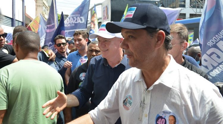 Casagrande e Ricardo em Cachoeiro