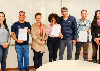 Associações de Moradores de Cidade Continental são as primeiras a assinar contrato com a ArcelorMittal Tubarão
