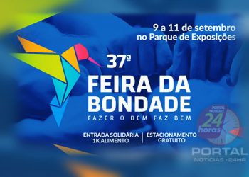 [37ª Feira da Bondade] Festa começa na próxima semana em Cachoeiro-ES; confira Programação