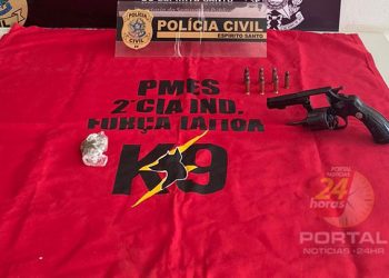 Denarc prende duas pessoas e apreende arma em Venda Nova do Imigrante e Conceição do Castelo/ES