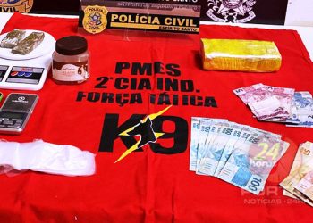 Polícia Civil prende dois homens e apreende drogas em Venda Nova do Imigrante-ES