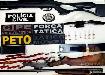 PCES participa de operação conjunta e prende integrantes de organização criminosa em Mucuri na Bahia