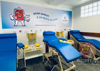 [Santa Casa de Misericórdia] Homenagens, brindes e café da manhã especial para doador de sangue