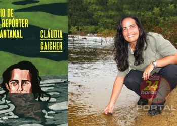 [Diário de uma repórter no Pantanal] Jornalista cachoeirense lança livro na Casa dos Braga