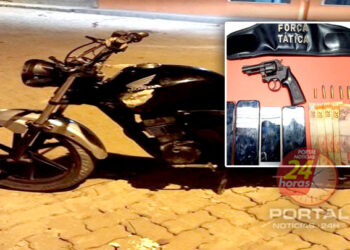 [ASSALTANTES] Dupla acaba presa em Piúma após trocar tiros com a PM