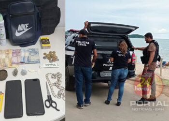 [Operação Verão] Dois suspeitos de tráfico de drogas são detidos no litoral sul