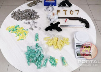 PM detém dois indivíduos e apreende drogas no ES