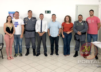 [Carnaval 2023] Prefeitura, Promotoria de Justiça e Polícia Militar discutem carnaval em Piúma-ES