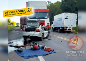 [VÍDEO] 6 óbitos em acidente na BR 101 no ES