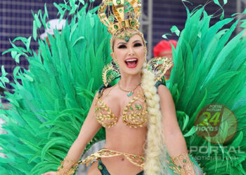 [CARNAVAL] Rainha de bateria Fernanda Passon revela tratamentos estéticos antes de brilhar na avenida