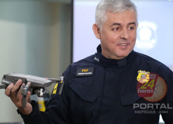 [Drones] PRF apresenta maior operação de segurança viária das rodovias federais do ES