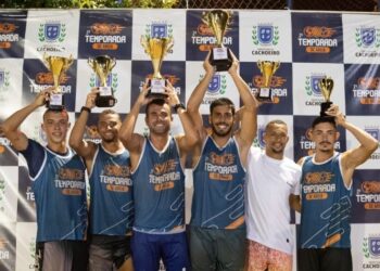 Lucas Petri e Rodrigo Volpini são os novos campeões de futevôlei de Cachoeiro