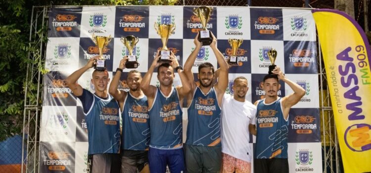 Lucas Petri e Rodrigo Volpini são os novos campeões de futevôlei de Cachoeiro