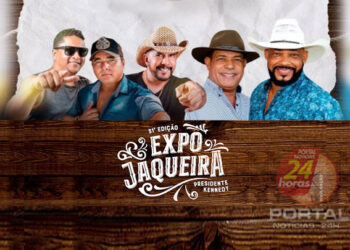 [EXPO JAQUEIRA] Último dia de Festa é marcado por shows de Ginga Forrozear e Tonny Távio e Zé Rhael