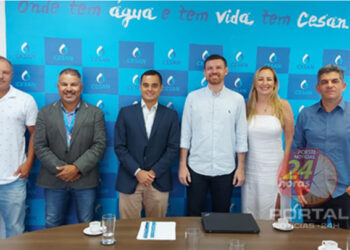 Prefeitura de Piúma se reúne com Cesan