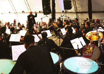 Banda Sinfônica da Fames estreia temporada com participação de alunos do Programa Música na Rede