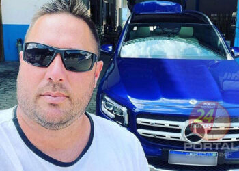 Empresário é morto com cerca de 20 tiros, na frente da família, no ES