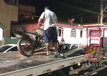 Polícia Militar de Alegre-ES recupera moto roubada