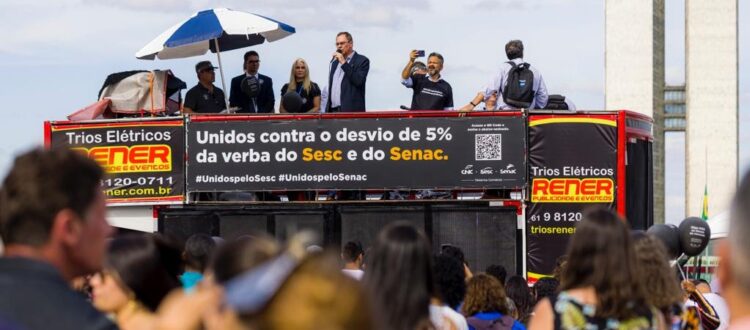 Fecomércio protesto