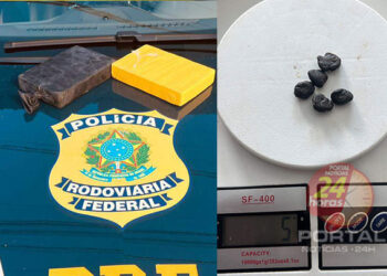[BR 262] Motorista é preso levando cocaína e haxixe para o Caparaó