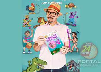 [Musicalização infantil] Guitarrista e professor Jura Fernandes lança livro que conta histórias com música