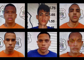 [Detentos] Sete presos fogem de penitenciária no ES e pegam roupa de varal de casa para se disfarçar