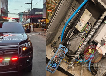 Ação da Polícia e da EDP flagra furto de energia elétrica em botequim de Vila Velha-ES