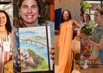 Feira Ecológica de Mulheres Empreendedoras com exposição de produtos, shows, aula de yoga e oficinas infantis gratuitas no fim de semana em shopping na Serra-ES