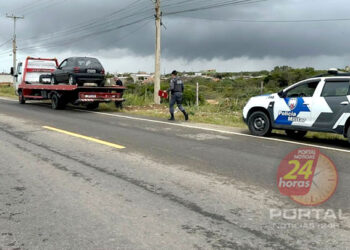 PM recupera veículo com restrição em Itapemirim-ES
