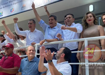 [Estado] Ricardo Ferraço, governador em exercício, entrega obras em São Gabriel da Palha-ES