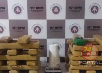 [Capixaba] Homem é preso transportando 40 quilos de maconha do Espírito Santo para Itabuna-BA