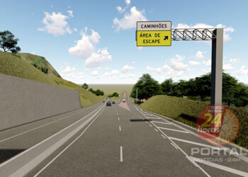 [Curva da Morte] DER-ES apresenta projeto inédito de área de escape na Rodovia ES-164