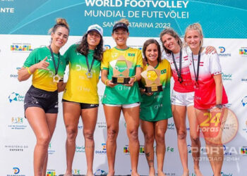 [Futevôlei] Lane Matos e Rayana Servare se sagram campeãs mundiais