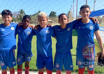 [Categorias de base] Jovens atletas de Anchieta-ES fazem testes em time da Bahia