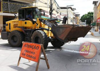 [Cachoeiro] Obras na rua Etelvina Vivácqua: Confira rotas alternativas de trânsito