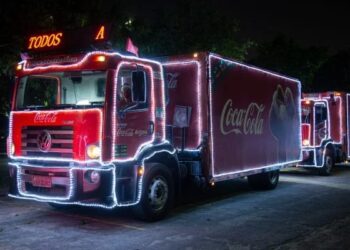 Caravana de Natal da Coca-Cola já está no Espírito Santo. Castelo, Marataízes e Guaçuí estão na rota
