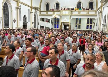 [Muniz Freire] Peregrinação de Leigos Cristãos masculinos reúne mais de 180 fiéis